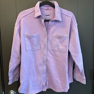 Aerie button up shacket